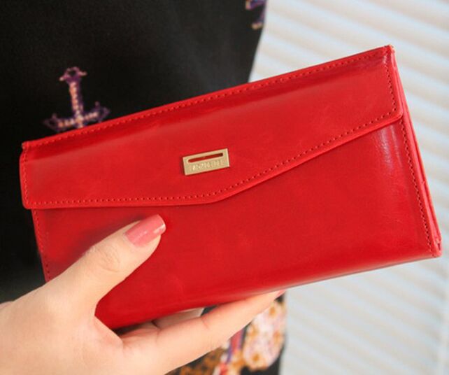 red wallet as money talisman