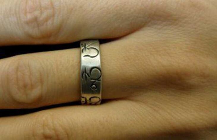 Ring as a good luck charm